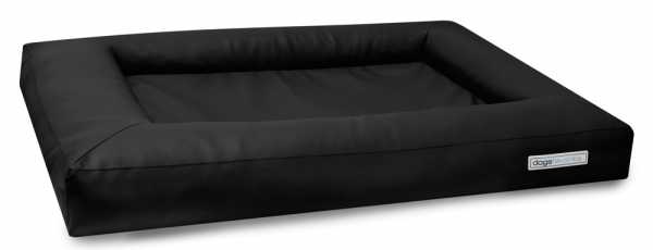 Kunstleder Hundebett Cube scjwaru