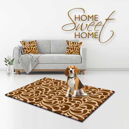 PET ISOFLOOR SX EXKLUSIV Floral beige / braun